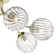 Giselle Glass Semi Flush Mount