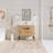 Belldon 36 " W Freestanding Standard Free Standing 1 Single Vanity Bathroom Vanity With Ceramic Top