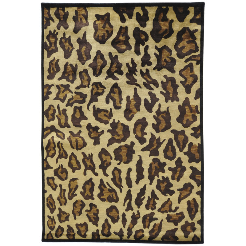 Antianna Wool Animal Print Indoor Rug