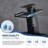 Single-Hole Single-handle Bathroom Faucet with Drain Assembly