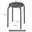 Counter Stool with Metal Frame