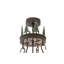 Rustic Lodge 12 - Light Chandelier