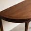 Console brune de style chinois classique