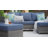 Harbin Wicker 5 Piece Rattan Sofa Seating Group with Cushions with Armchairs-702085729-740580645