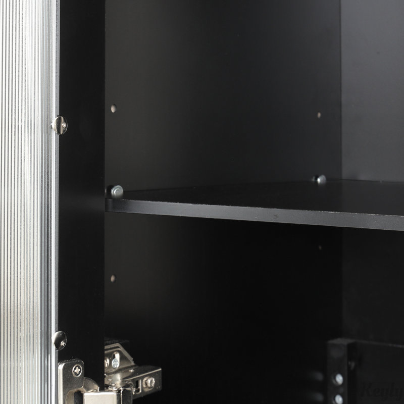 Meuble-lavabo 24 po avec lavabo, Noir