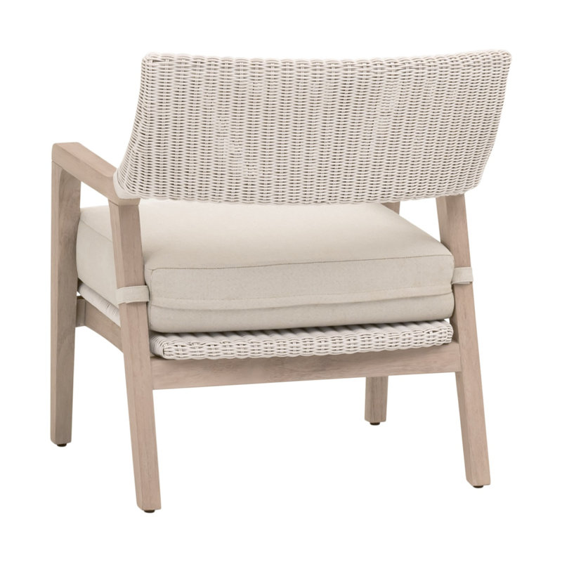 Fauteuil d'appoint d'extérieur en tissu Lucia Performance