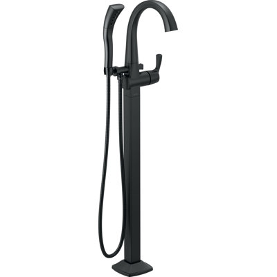 Garniture de robinet de baignoire sur pied à poignée simple Stryke