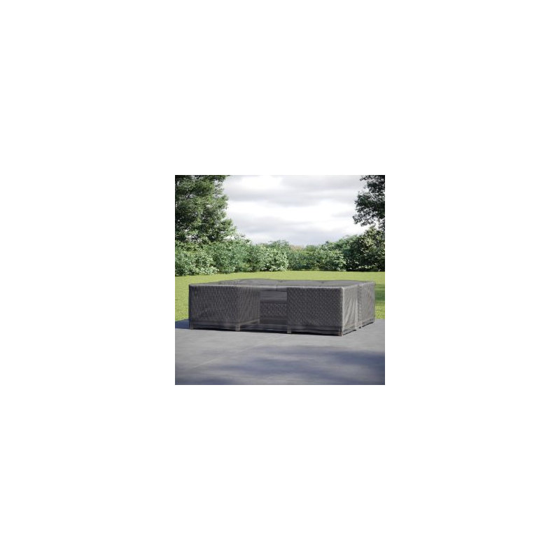 Jayant Outdoor Patio Dining Set Cover, 70cm H x 300cm W x 300cm D