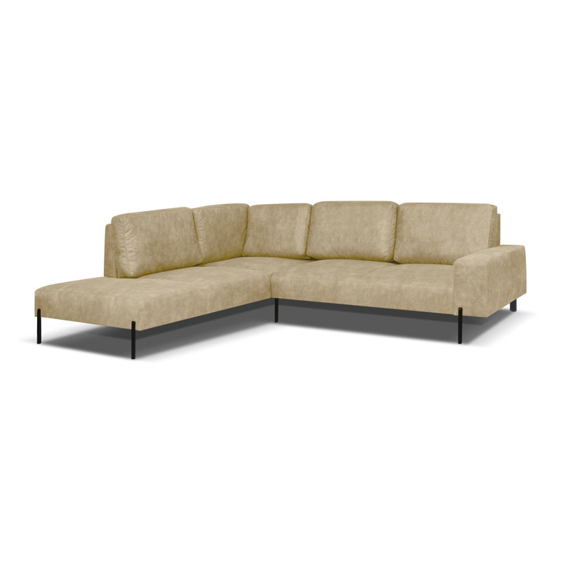 Adaleah 4 Seater Corner Sofa , Left Hand Facing, Dark Grey