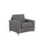 Fauteuil capitonné l 39 po Kahea-1426780104