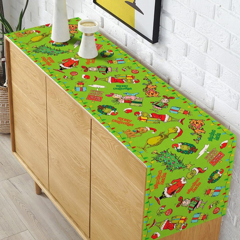 Chemin de table Merry Christmas