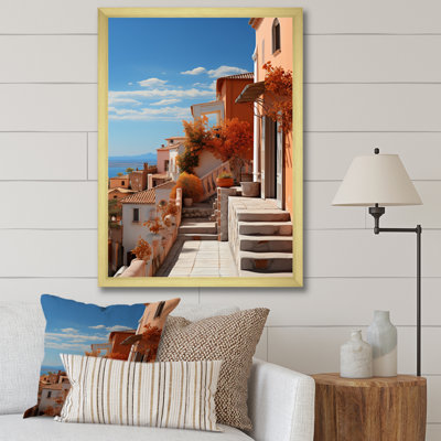 «Italy Terracotta Tones Fontanas VI», reproduction sur toile