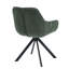 59cm Wide Upholstered Metal Dining Chairs-1793750031
