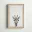 «Cheeky Giraffe IV», reproduction encadrée-102256008