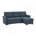 Dark Blue Linen Blend