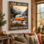 «And She Lived Happily Ever After Camper Van», art mural sur toile - décor de salon, de chambre à coucher ou de bureau-281695128
