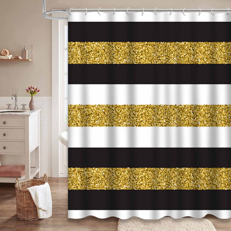 Rideau de douche Trendy Striped, 72" L x 78" W