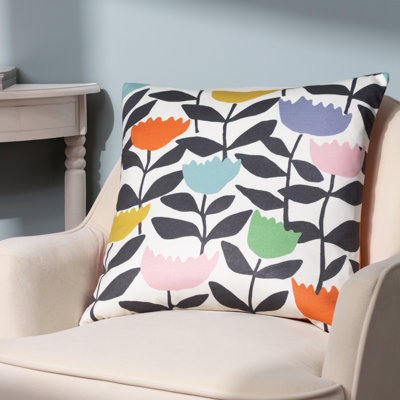 Tulipa Floral Square Cushion