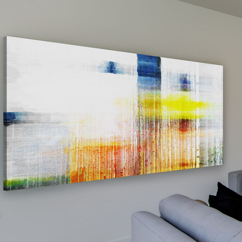 «The Edge», reproduction d'art sur toile tendue, H 10 po x l 30 po