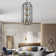 12 - Light Dimmable Lantern Square / Rectangle Chandelier