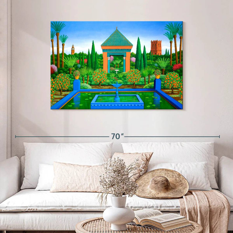 Rorry Marjorelle Oranges, 30" H x 45" W