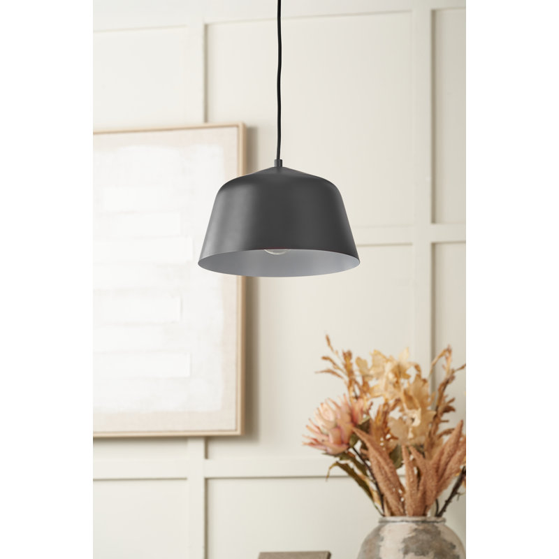 Taleya 1 - Light Bowl Pendant, Matte Black