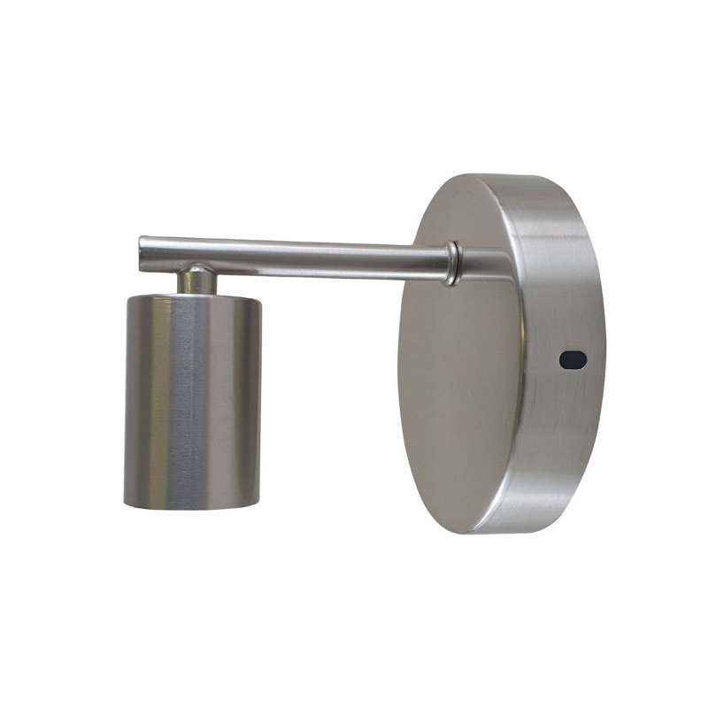 Lissowski Armed Sconce, No, Satin Nickel