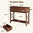 39.3'' Console Table With Window-Style Drawers-1462253649