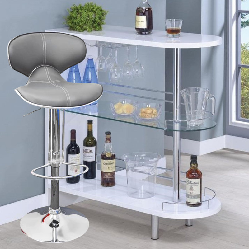 Tabouret pivotant à hauteur réglable Hollen