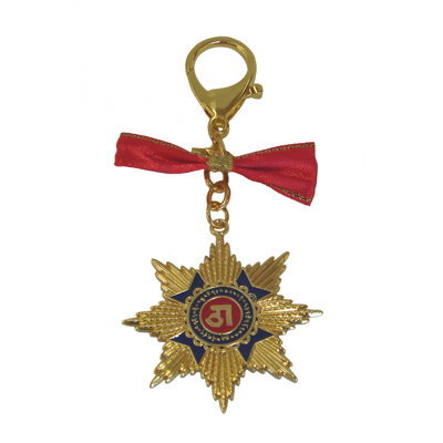 Porte-clés amulette protection Wealth