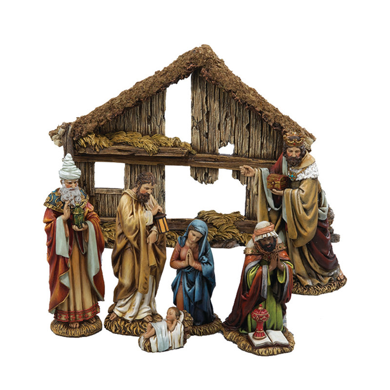 Crèche de Noël 7 pièces