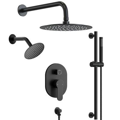 10" Dual Showerhead System with Handheld