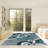 Swirl Pattern Area Rug, Soft And Lightweight, Suitable For All Seasons, Easy To Maintain And Easy To Clean, Machine Washable Carpet Floor Mat, Suitable For Living Room, Bedroom, Dining Room, Balcony, Hallway, Room Decor, Home Decor, Outdoor Decor-32970412-32970411