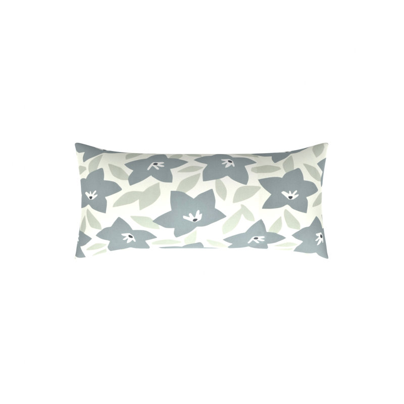 Housse et insert de coussin rectangulaire 100% coton Studio Line, 12 po x 26 po, Lac