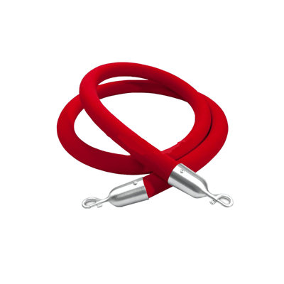 FixtureDisplays 10'' W Imitation Velvet Rope