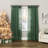 Ghengis Holiday Twist Tab Sheer Tab Top Curtain Panel-231129922-246199687