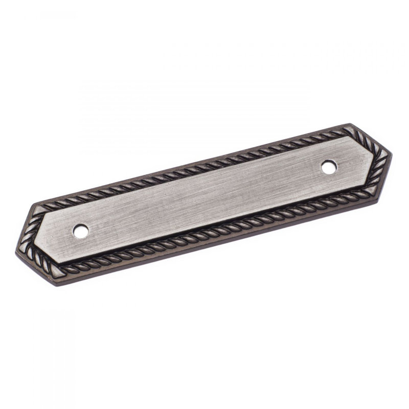 Contre-plaque à corde de 3 1/2 po BP Series, Nickel vieilli
