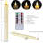 Unscented Flameless Taper Candle-1075180388