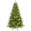 Arbre de Noël illuminé 5 pi avec 250 lumières DEL chaudes, arbre à charnières réaliste en PE + PVC avec support en métal, 850 extrémités, arbre de Noël artificiel pour la décoration des Fêtes-210667093
