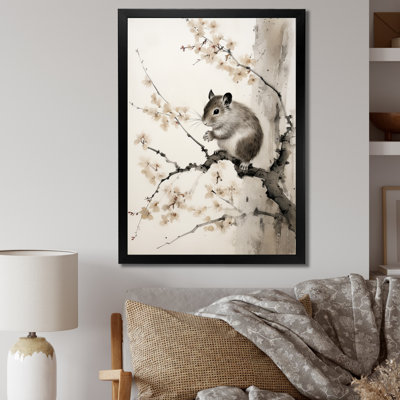 Azaneth " Asian Art Rodent Sumi I "