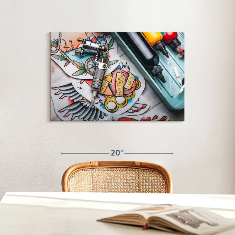 Senne Tattoo Essentials, 16" H x 24" W