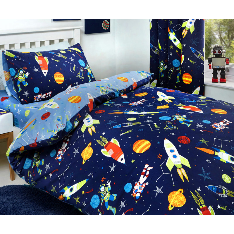 Supersonic Cotton Blend Fitted Sheet, Toddler (70 x 140 cm)