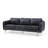 87'' Vegan Leather Sofa-353884873