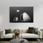 Monochromatic Shells And Sun Abstract Contemporary Geometric Architecture Landscape Wall Art Print 1 Piece Wrapped Canvas Wall Art-614587407