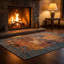 Tapis médaillon mosaïque Sarswati-578969209