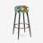 Loritta - Animal Print Bar Stools Set Of 2