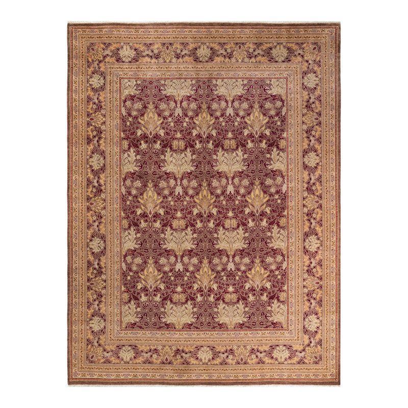 Hand-Knotted Multicolor Wool Oriental 8' x 10' Area Rug
