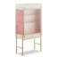 Vitrines en acrylique rose-121251887