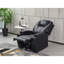 Fauteuil inclinable inclinable moderne avec fauteuils inclinables et porte-gobelets, télécommande