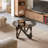 Round Coffee Table with Solid Wood Legs, Minimalist Table for Living Room-1489692005